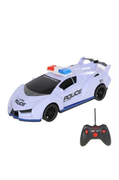 Uzaktan Kumandalı Şarjlı Sesli Işıklı Polis Arabası