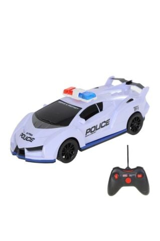 Uzaktan Kumandalı Şarjlı Sesli Işıklı Polis Arabası