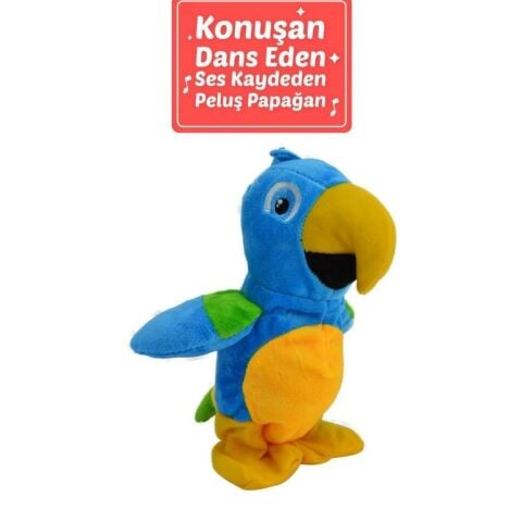 20 cm Dans Eden ve Ses Tekrar Eden Peluş Hayvanlar