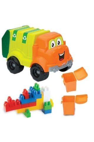 Çöp Kamyonum Bloklu 30 Parça