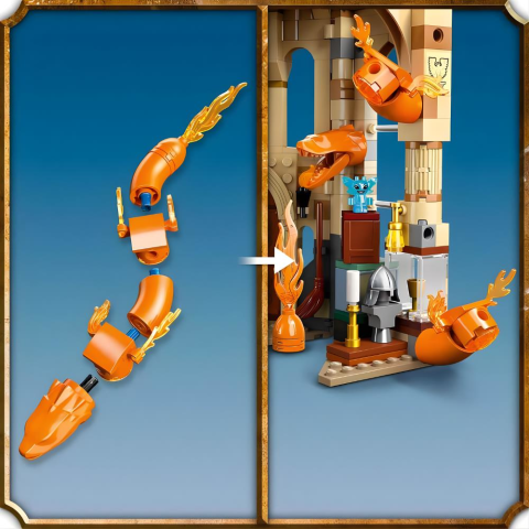 LEGO Harry Potter Hogwarts: İhtiyaç Odası 76413 - 8 Yaş ve Üzeri Harry Potter™ Hayranı Çocuklar için Yaratıcı Oyuncak Yapım Seti (587 Parça)