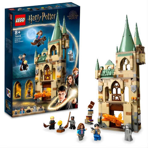 LEGO Harry Potter Hogwarts: İhtiyaç Odası 76413 - 8 Yaş ve Üzeri Harry Potter™ Hayranı Çocuklar için Yaratıcı Oyuncak Yapım Seti (587 Parça)