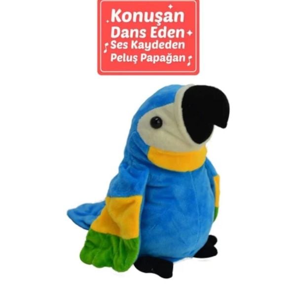 25 Cm Konuşulanı Tekrar Eden Papağan