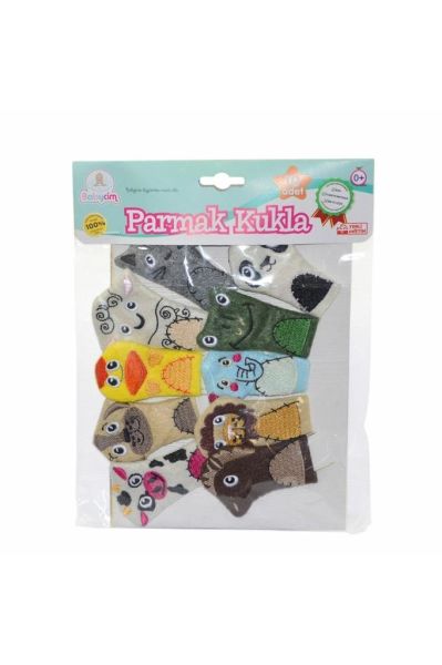 Babycim 10lu Hayvanlar Parmak Kuklası