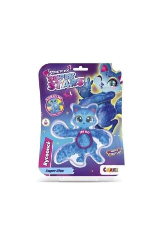 CRAZE Superstars Super Blue Rycoonce Stretchy Figür