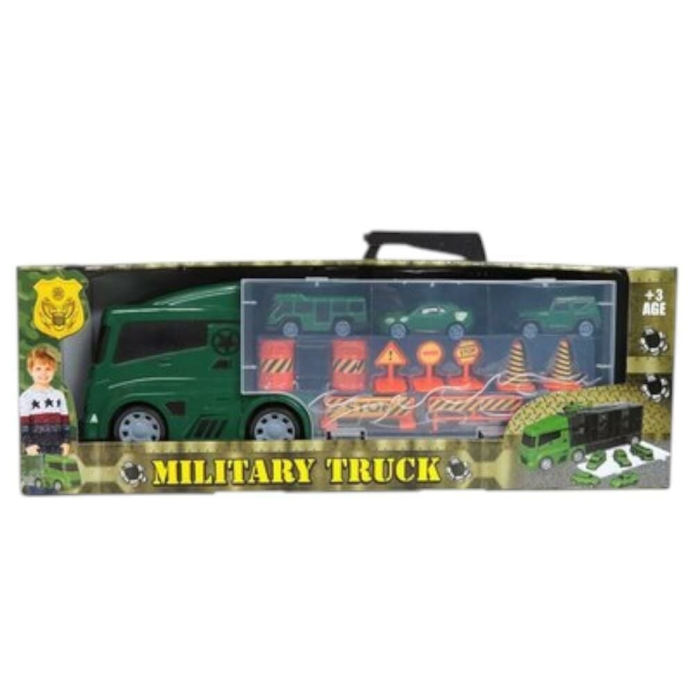 Askeri Aksesuarlı Taşıyıcı Tır