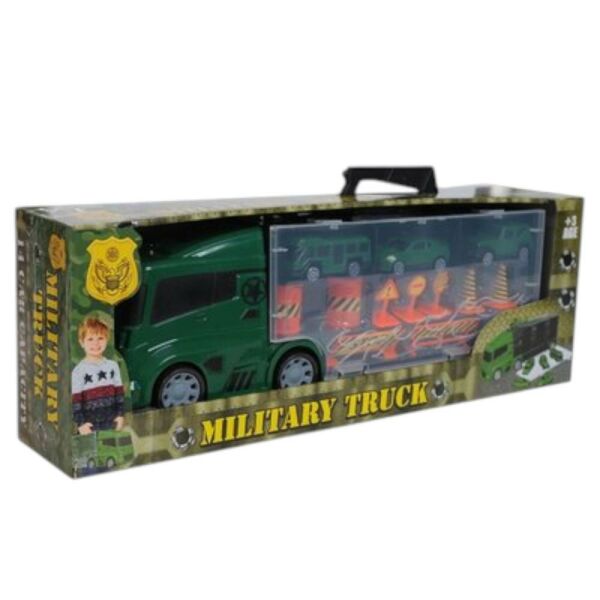 Askeri Aksesuarlı Taşıyıcı Tır