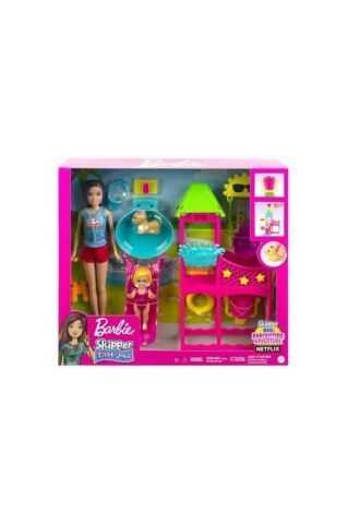 Barbie Skipperın Su Parkı Eğlencesi Oyun Seti HKD80