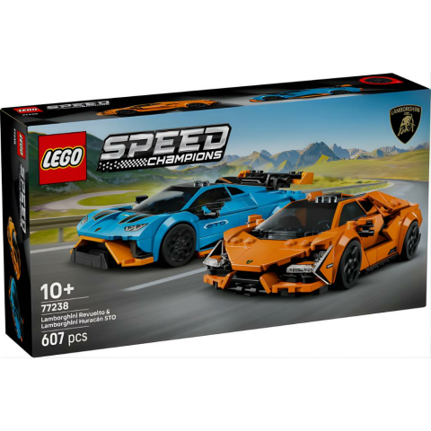 77238 LEGO® Speed Champions Lamborghini Revuelto ve Huracán STO
