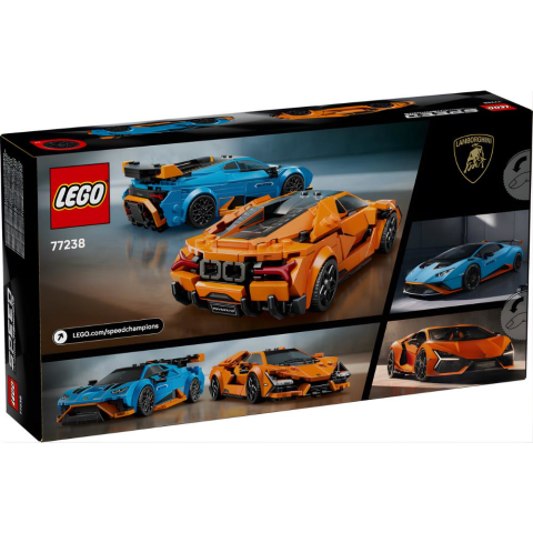 77238 LEGO® Speed Champions Lamborghini Revuelto ve Huracán STO