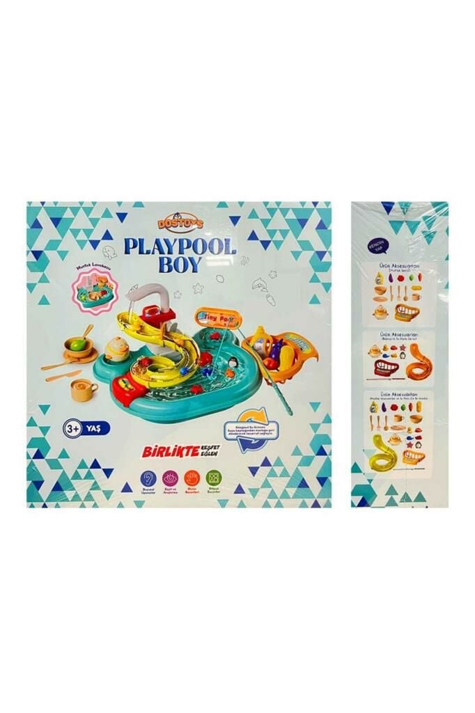 Playpool Oyun Havuzu Mavi 3+