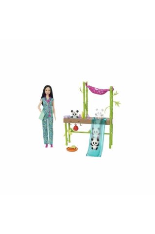 Barbie Panda Bakımı Oyun Seti HKT77
