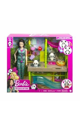 Barbie Panda Bakımı Oyun Seti HKT77