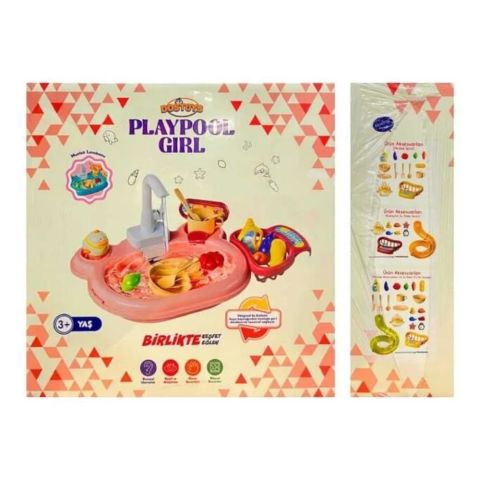 Playpool Oyun Havuzu Pembe 3+