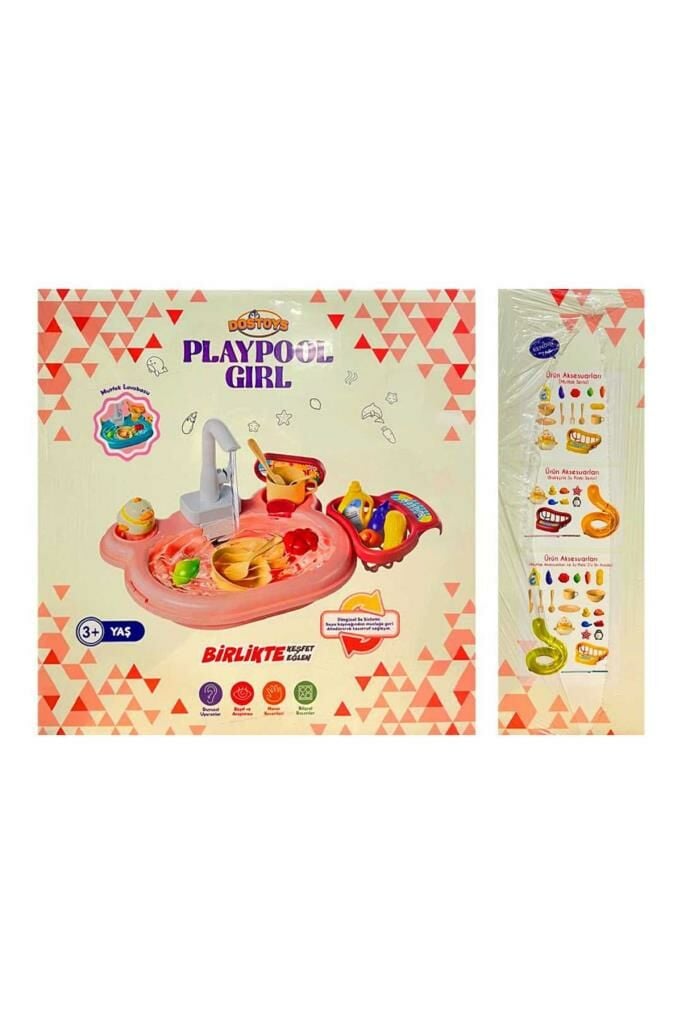Playpool Oyun Havuzu Pembe 3+