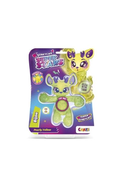 Superstars Pearly Yellow Bijou Stretchy Figür
