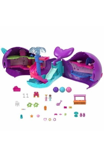 Polly Pocket Sparkle Cove Adventure Deniz Gergedanı Oyun Seti