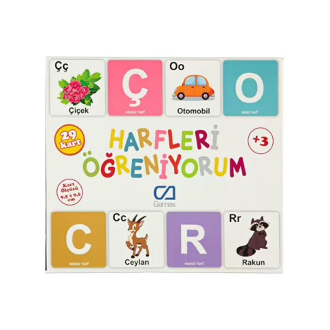 CA Games Harfleri Öğreniyorum Eğitici Çocuk Oyunu