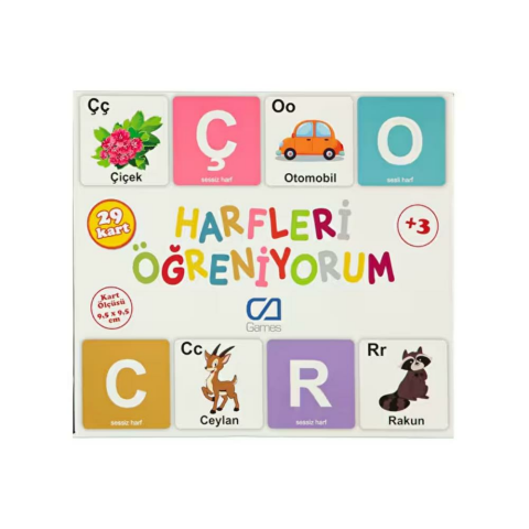 CA Games Harfleri Öğreniyorum Eğitici Çocuk Oyunu
