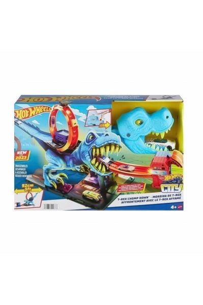 Hot Wheels Dinozor Ile Mücadele Oyun Seti HKX42