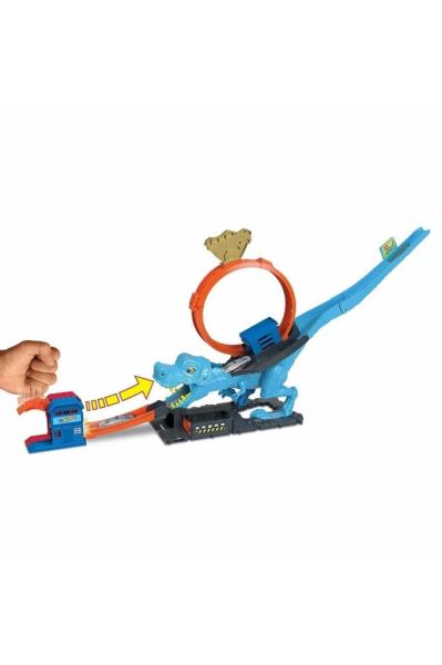 Hot Wheels Dinozor Ile Mücadele Oyun Seti HKX42