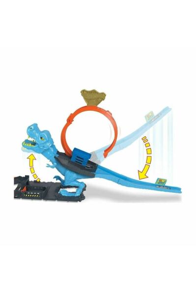 Hot Wheels Dinozor Ile Mücadele Oyun Seti HKX42