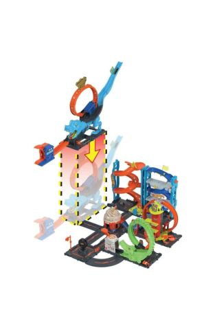 Hot Wheels Dinozor Ile Mücadele Oyun Seti HKX42