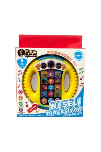 Kutulu 5 Fonksiyonlu Neşeli Direksiyon Sesli