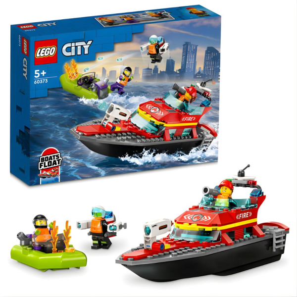 60373 LEGO® City İtfaiye Kurtarma Teknesi