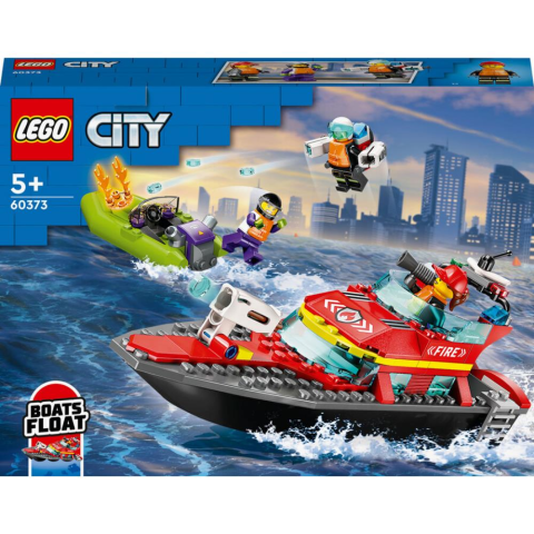 60373 LEGO® City İtfaiye Kurtarma Teknesi