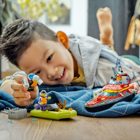 60373 LEGO® City İtfaiye Kurtarma Teknesi