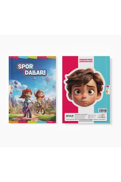 Boyama Kitabı - Spor Dalları - 24 Sayfa