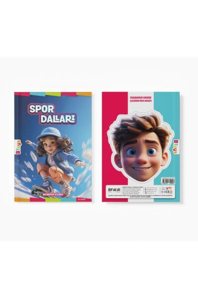 Boyama Kitabı - Spor Dalları - 32 Sayfa