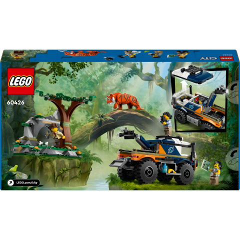 LEGO® City Orman Kaşifinin Arazi Kamyonu Oyuncağı 60426