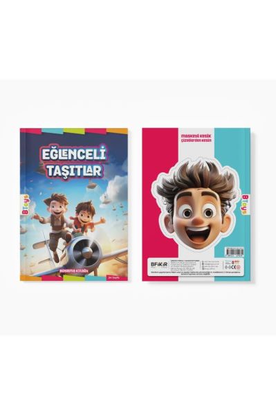 Boyama Kitabı - Taşıtlar - 24 Sayfa