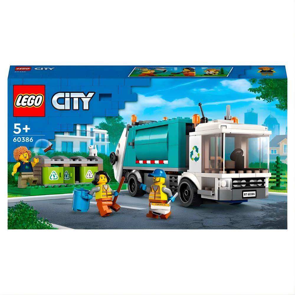 Lego City Geri Dönüşüm Kamyonu 60386
