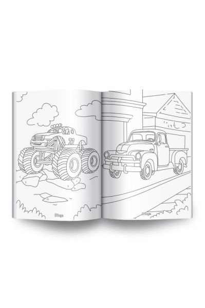 Boyama Kitabı - Taşıtlar - 32 Sayfa