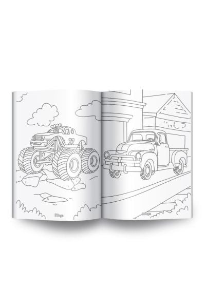 Boyama Kitabı - Taşıtlar - 32 Sayfa