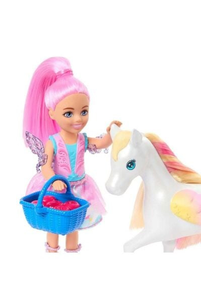 Barbie A Touch Of Magic Chelsea ve Pegasus Oyun Seti HNT67