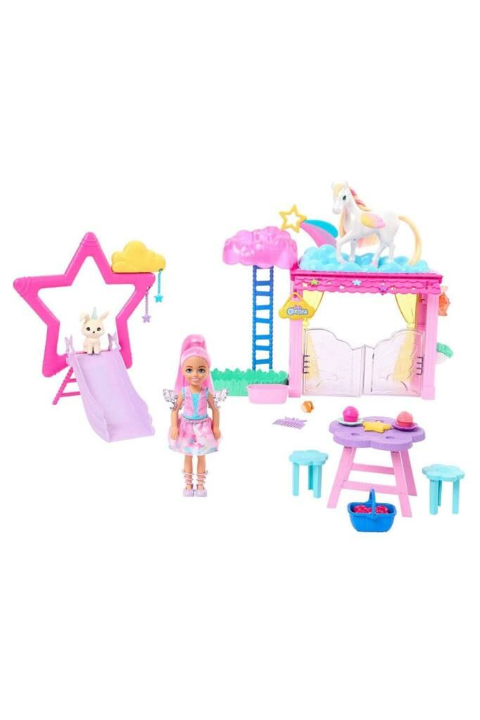 Barbie A Touch Of Magic Chelsea ve Pegasus Oyun Seti HNT67
