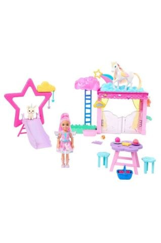 Barbie A Touch Of Magic Chelsea ve Pegasus Oyun Seti HNT67
