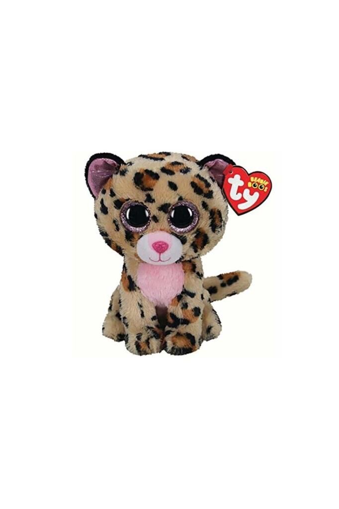 Peluş Pembe Leopar