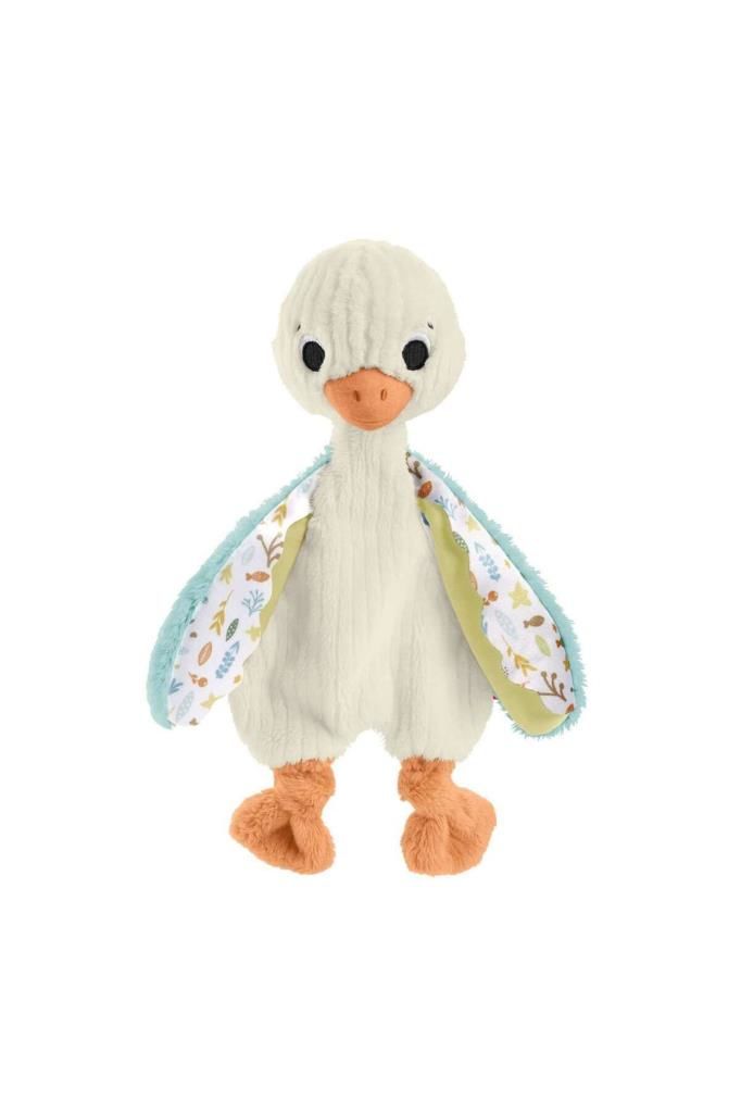 Fisher Price Sevimli Kaz, Yenidoğanlar Için Duyusal Gelişime Yardımcı, Sesli Oyuncak HRB16
