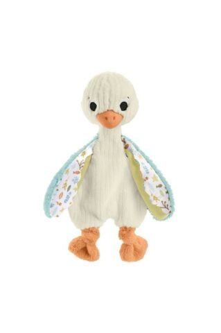 Fisher Price Sevimli Kaz, Yenidoğanlar Için Duyusal Gelişime Yardımcı, Sesli Oyuncak HRB16