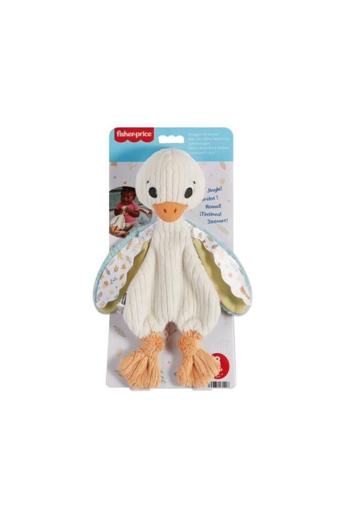 Fisher Price Sevimli Kaz, Yenidoğanlar Için Duyusal Gelişime Yardımcı, Sesli Oyuncak HRB16