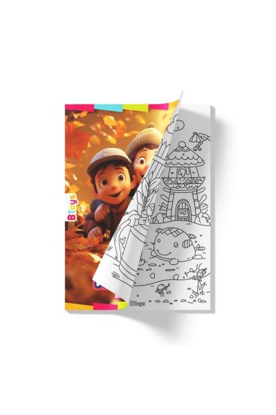 Boyama Kitabı - Mevsimler - 24 Sayfa