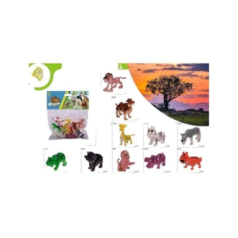 Poşetli 10'lu Yaban Hayvanları