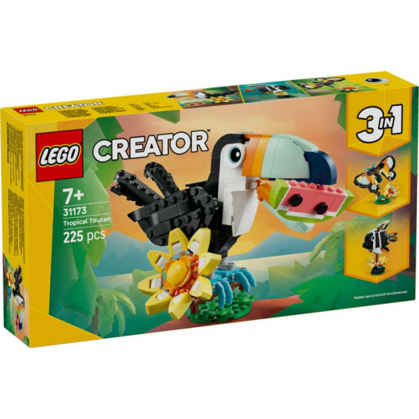 31173 LEGO® Creator Vahşi Hayvanlar: Tropikal Tukan Kuşu