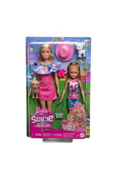 Barbie Ve Stacie Kız Kardeşler Ikili Set Hrm09