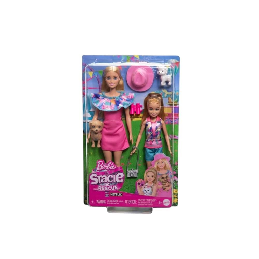 Barbie ve Stacie Kız Kardeşler Ikili Set Hrm09